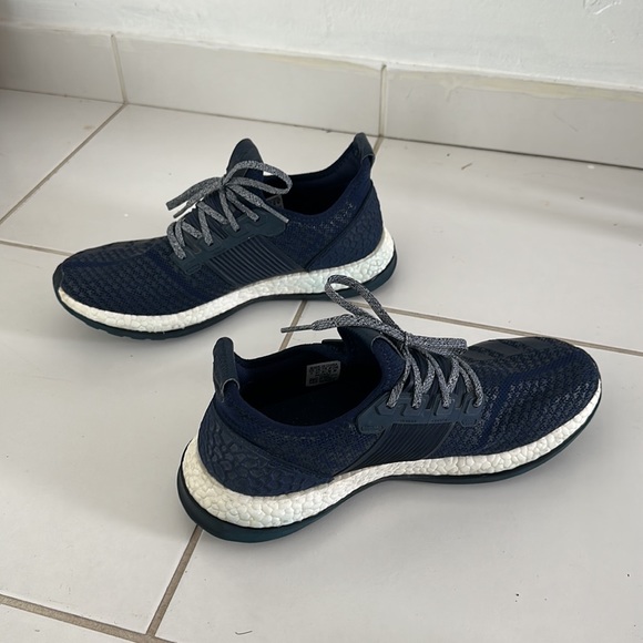 Adidas Pure Boost Blue sz. 11 men’s BA8454 GREAT CONDITION - Picture 2 of 10
